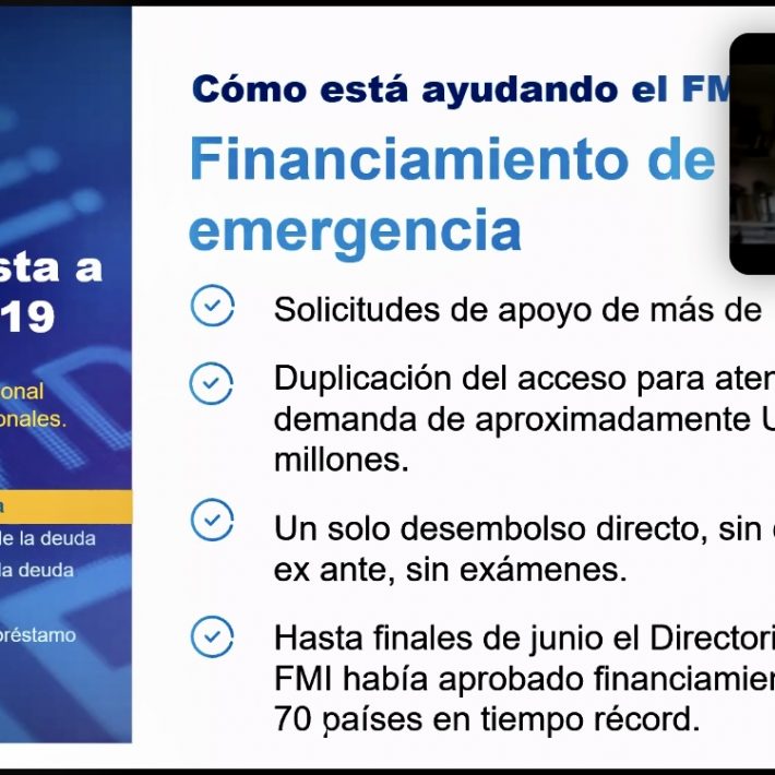 El FMI charla con los alumnos del Grado de Relaciones Internacionales