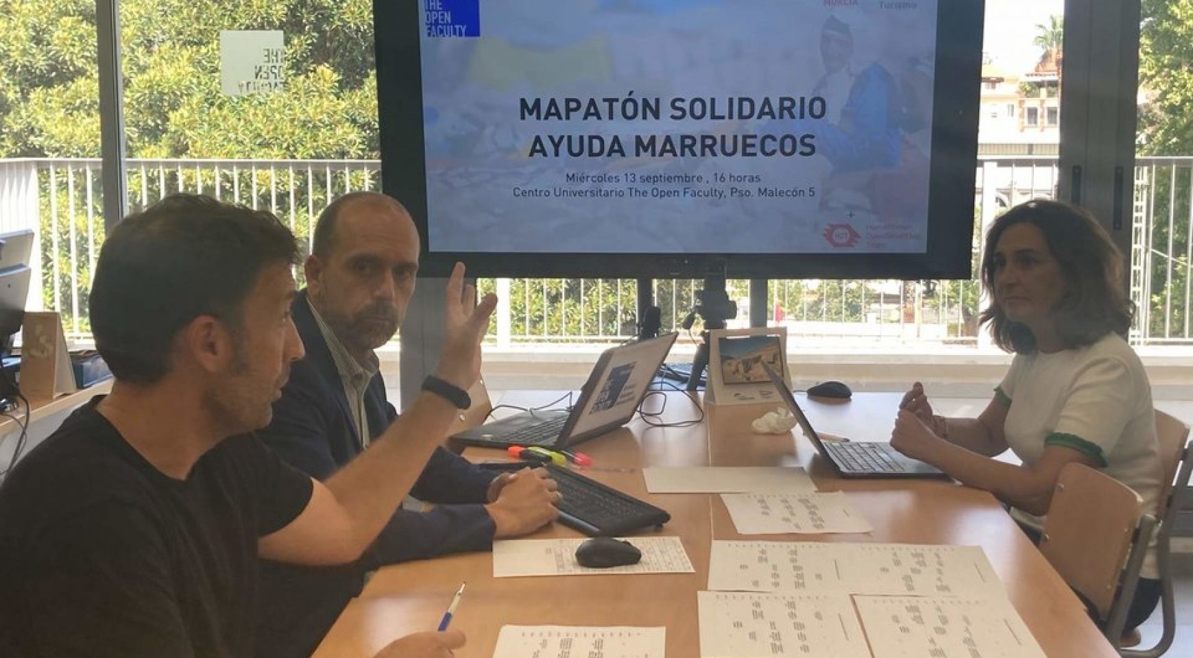 The Open Faculty sede de la iniciativa solidaria para cartografiar zonas de Marruecos donde no llega la ayuda