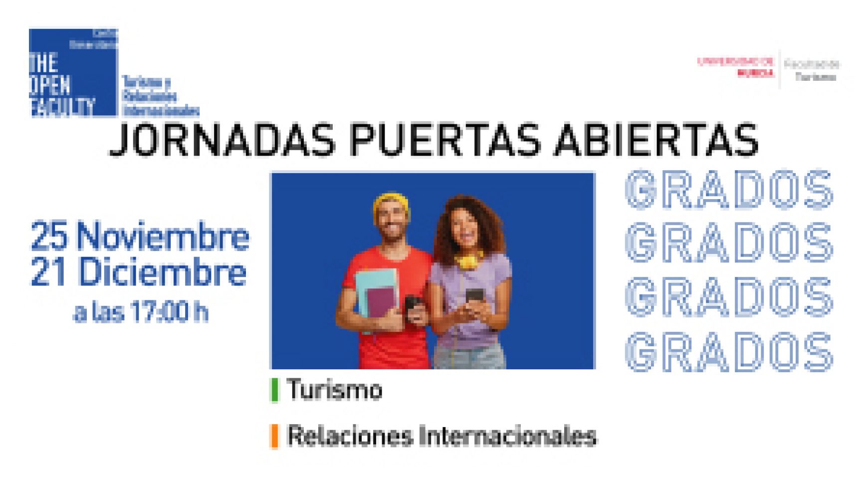 La presencialidad vuelve a las Jornadas de Puertas Abiertas para los futuros universitarios